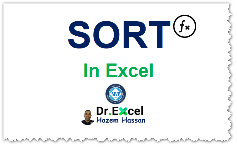 SORT Function in Excel